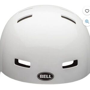 Unisex Comfortable, Lightweight, and Durable Bike Helmet - White, Large